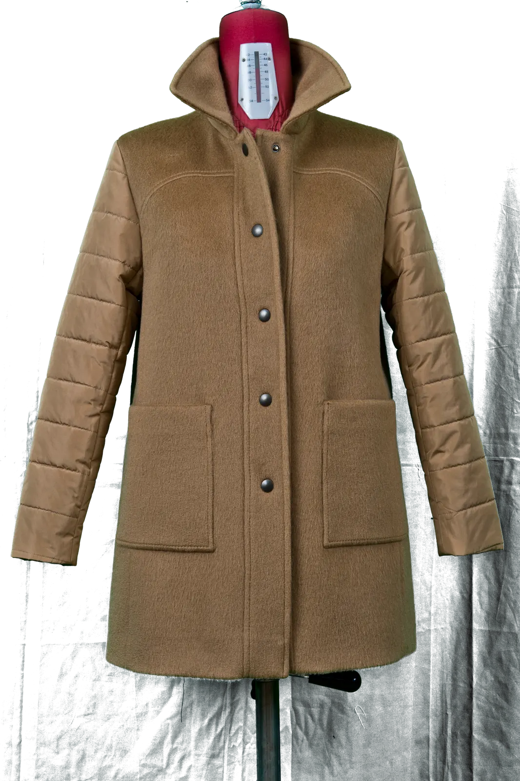 Daniela Sivelli, Giaccone in lana/cashmere — collezione A/I 26, Milano